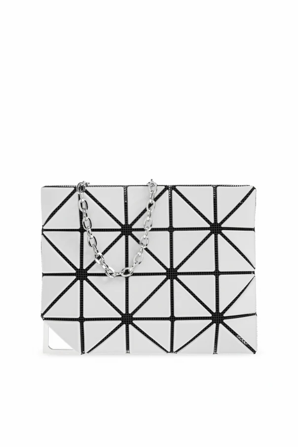 WEISS Brieftasche mit geometrischem Muster