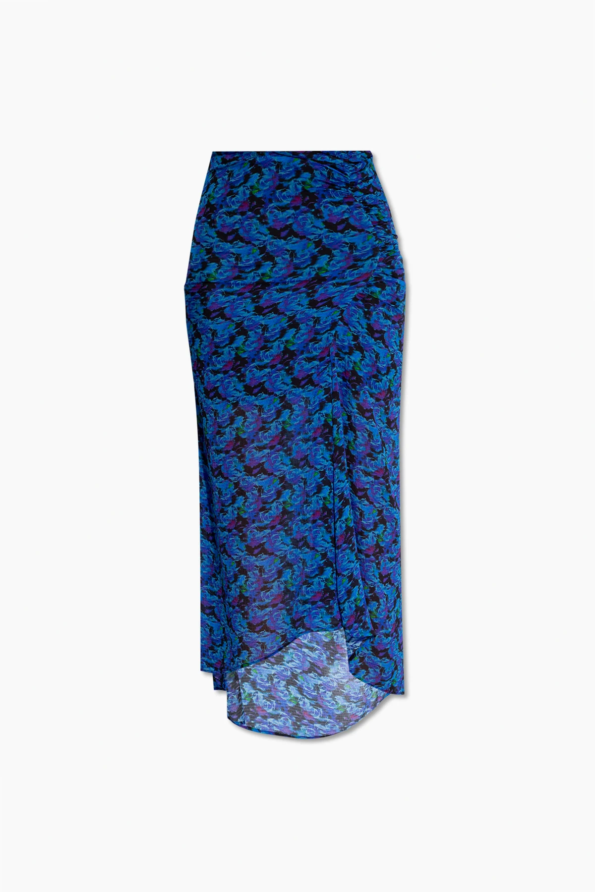 ‘Neptune’ skirt with floral motif
