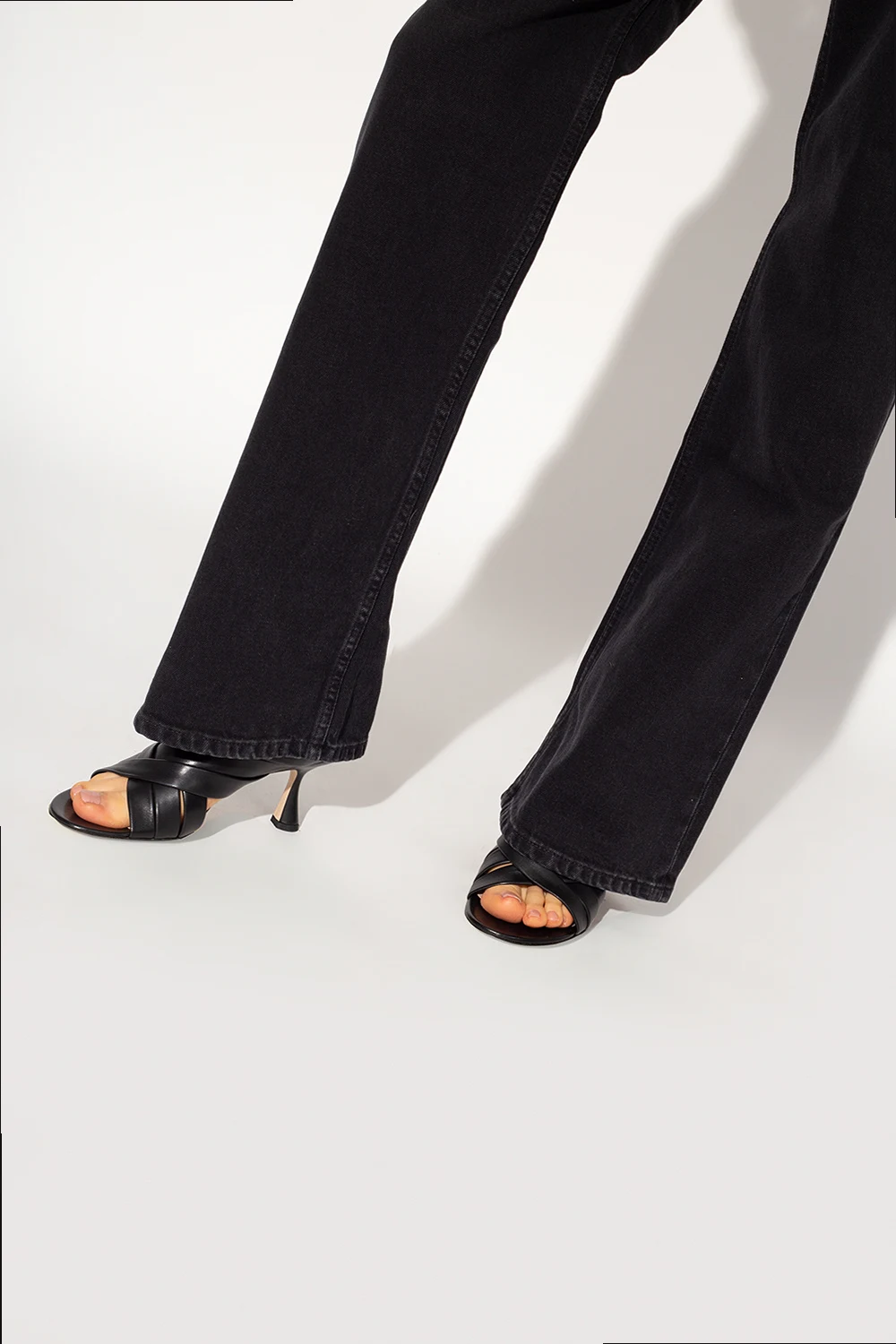 ‘Louie’ heeled slides