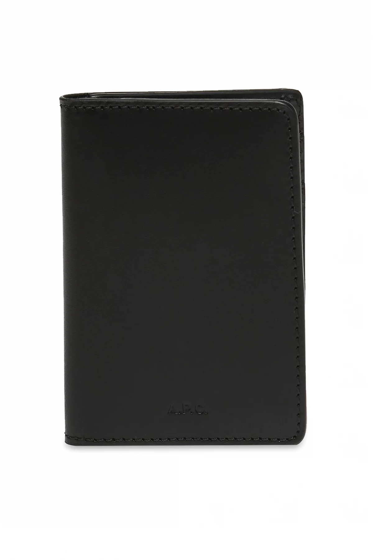 'Stefan' card case with a logo