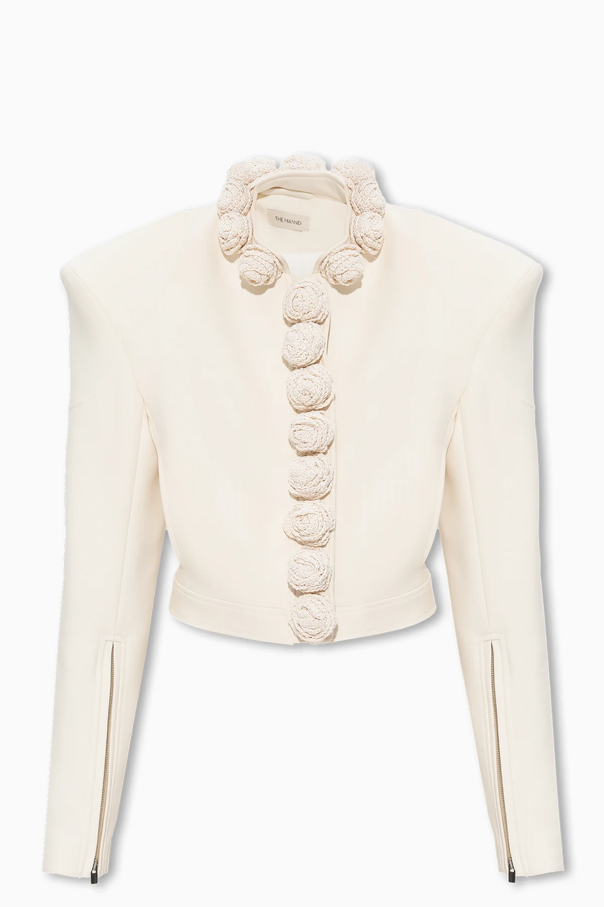 ‘Baku’ jacket with rose details