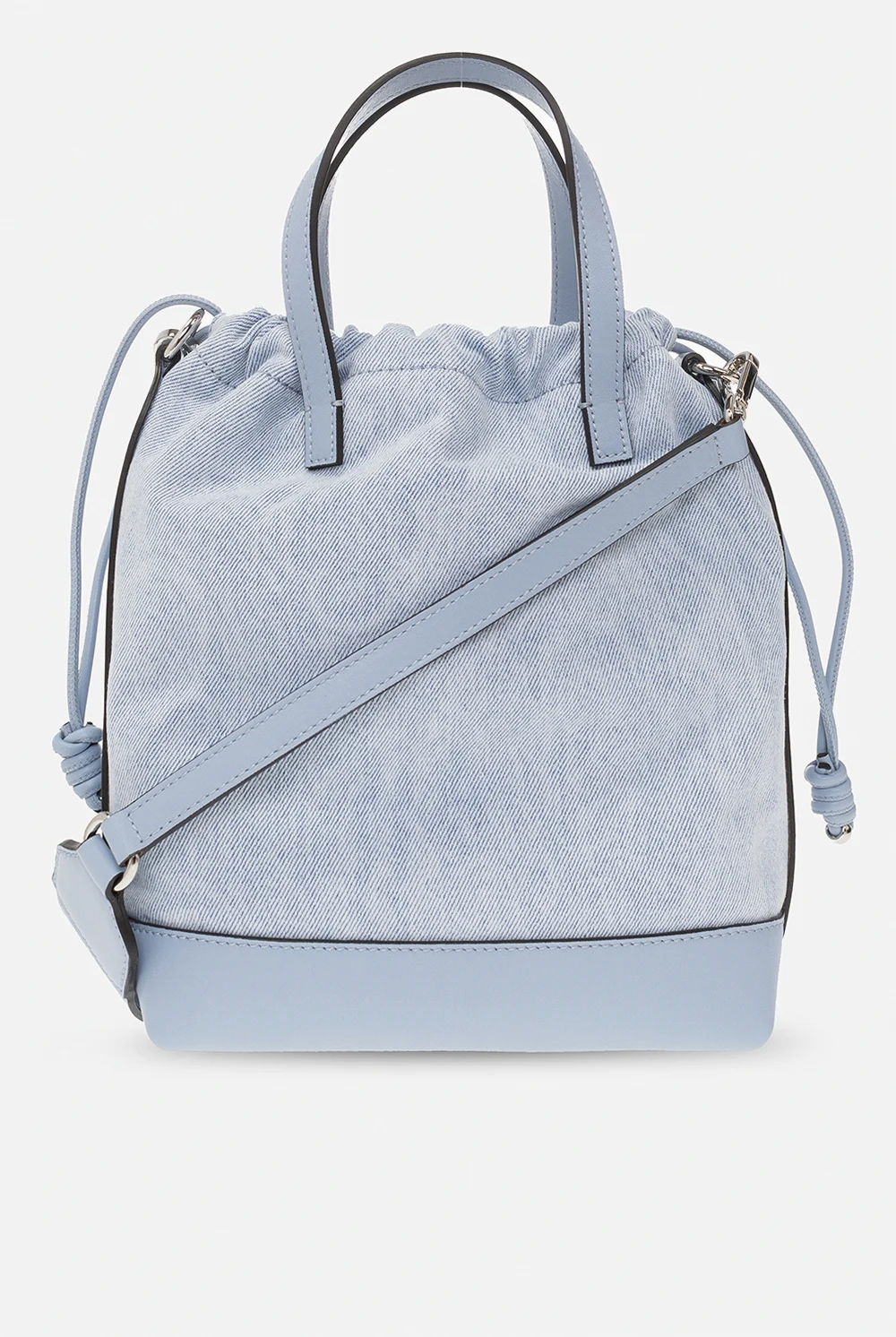 Denim shoulder bag