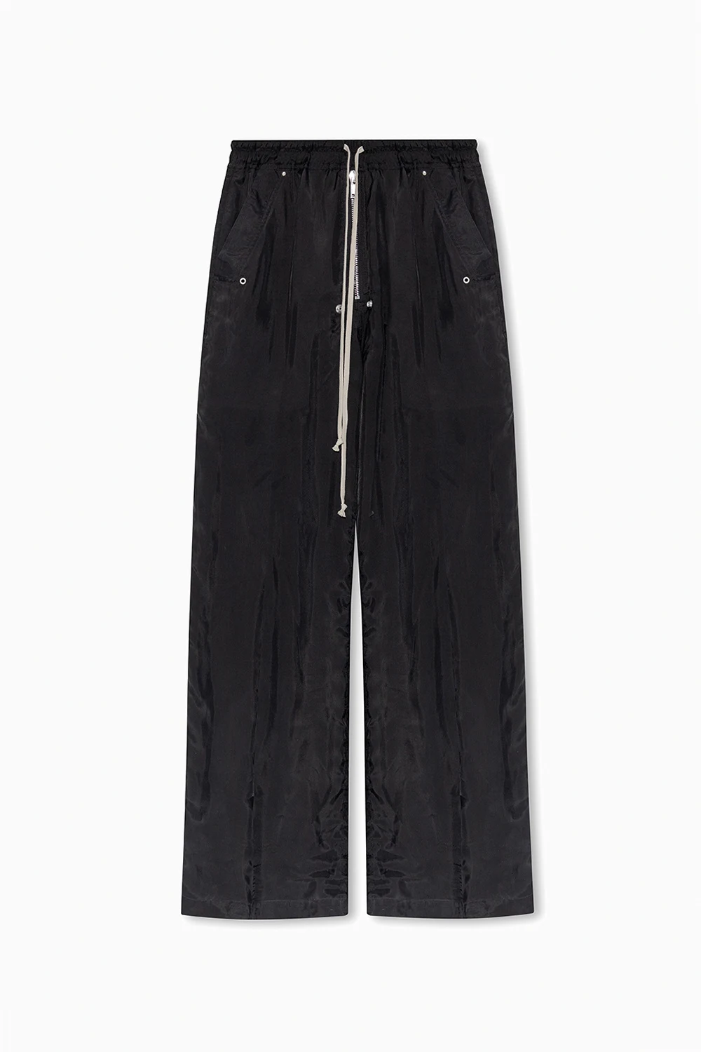 Dropped crotch trousers