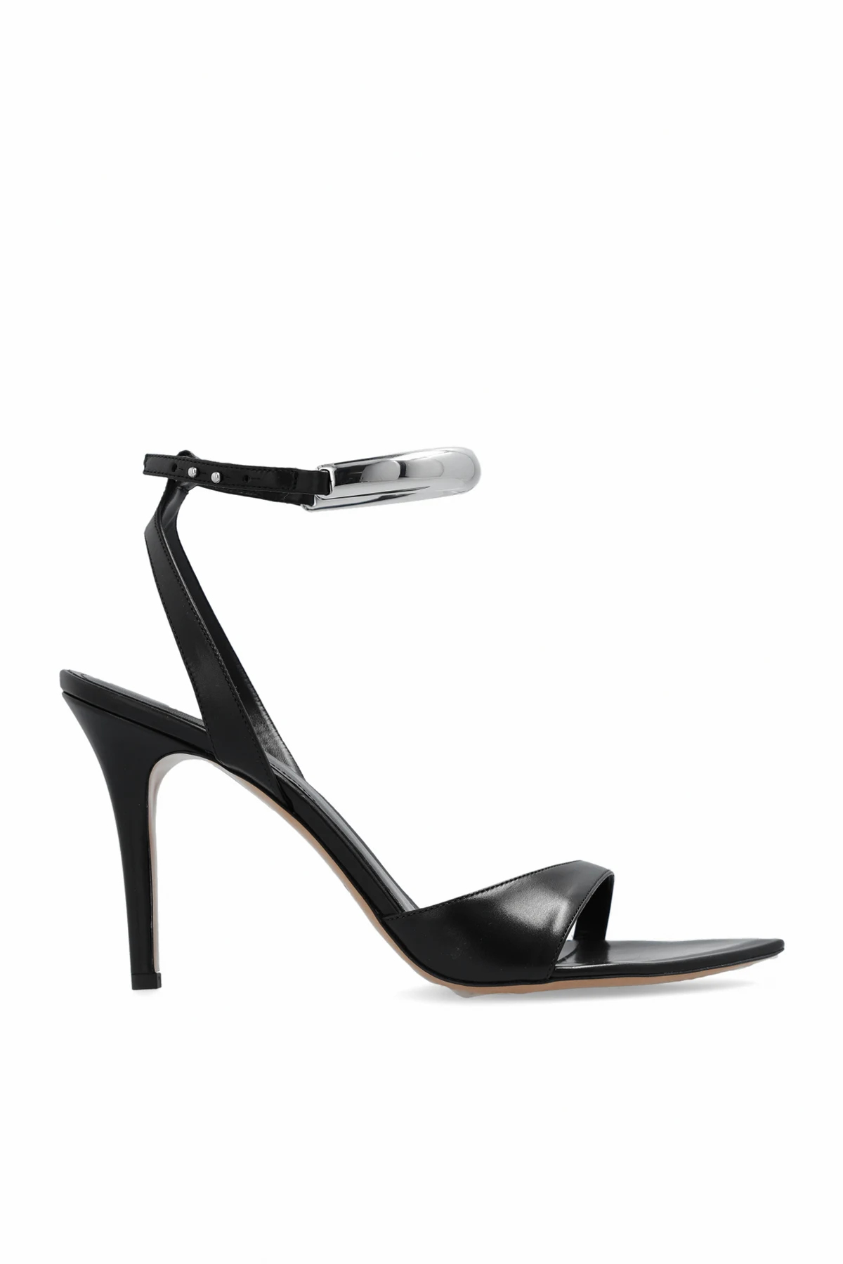 Leder-Sandalen mit Absatz 'Yluan'