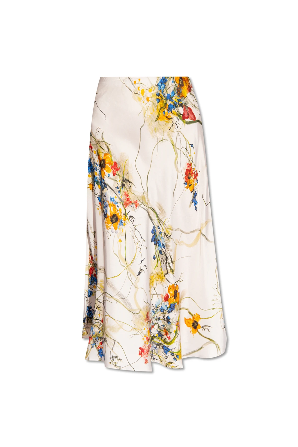 ‘Carson’ silk skirt