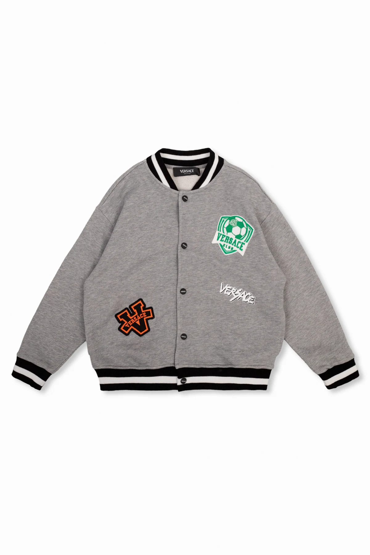 Sweatshirt with patches