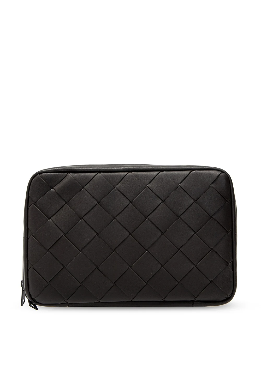 Etui na dokumenty z plecionką ‘Intrecciato’