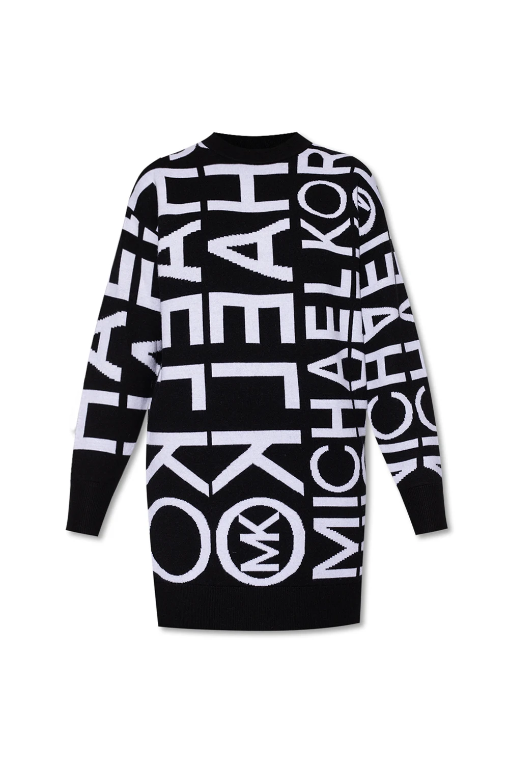 Dress with logo