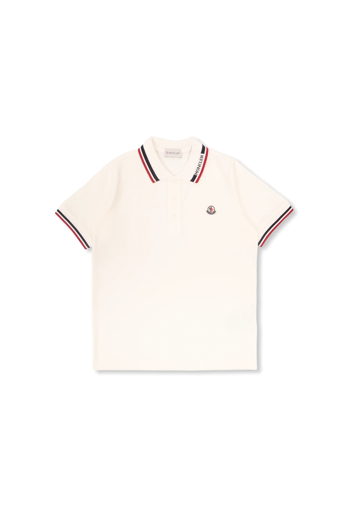 Polo z naszywką z logo