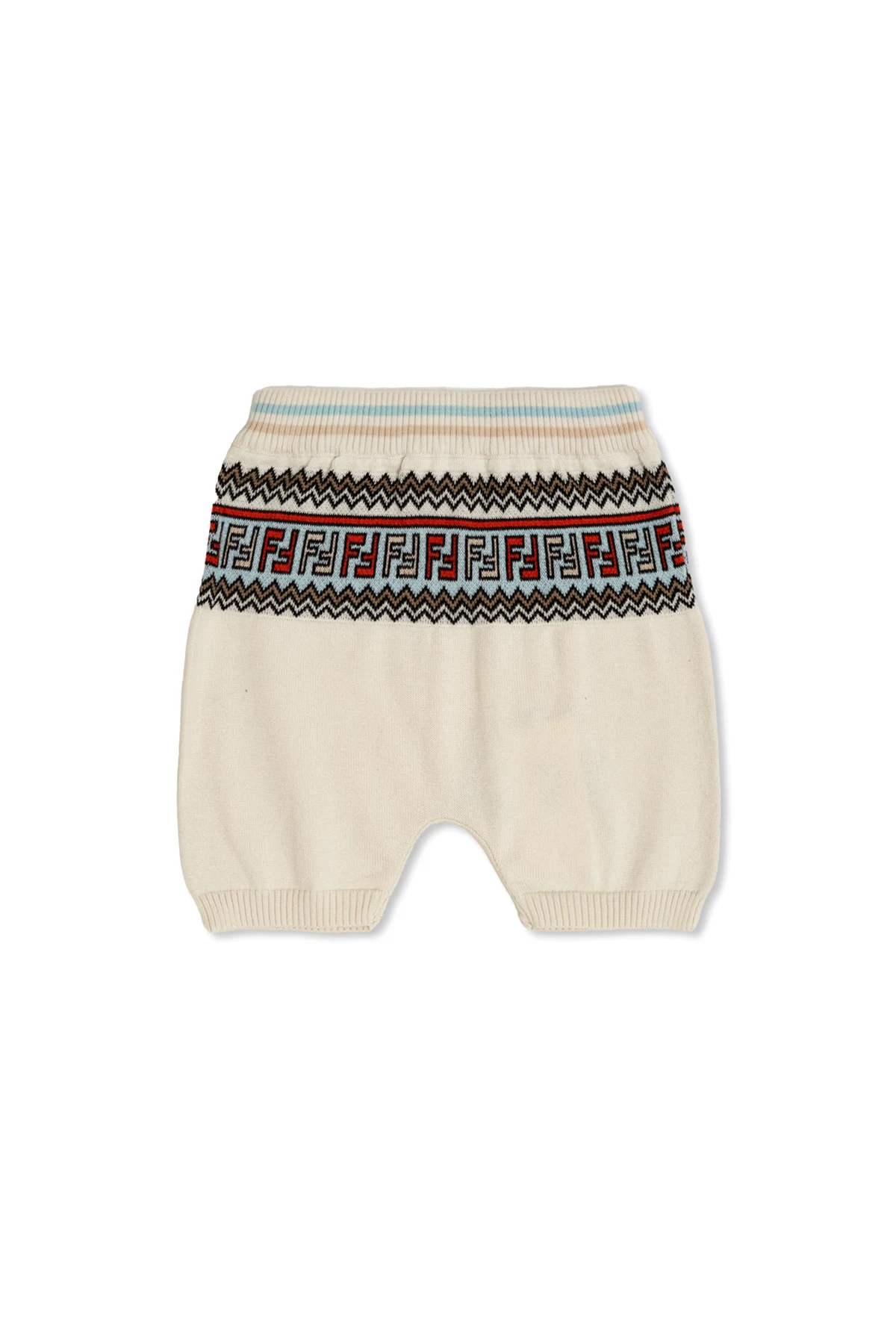 Shorts mit dekorativem Muster
