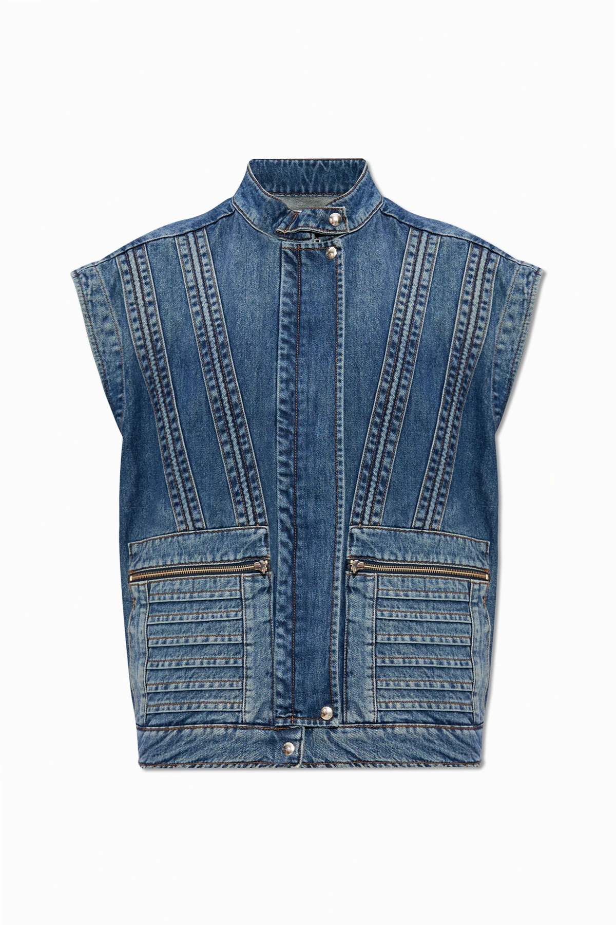 ‘Odilae’ denim vest