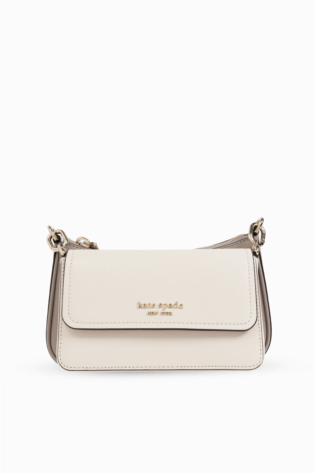 cream Double shoulder bag