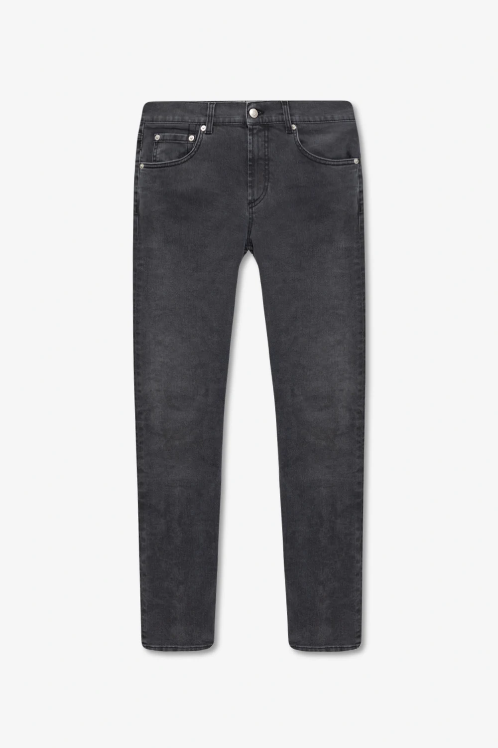 Tapered leg jeans