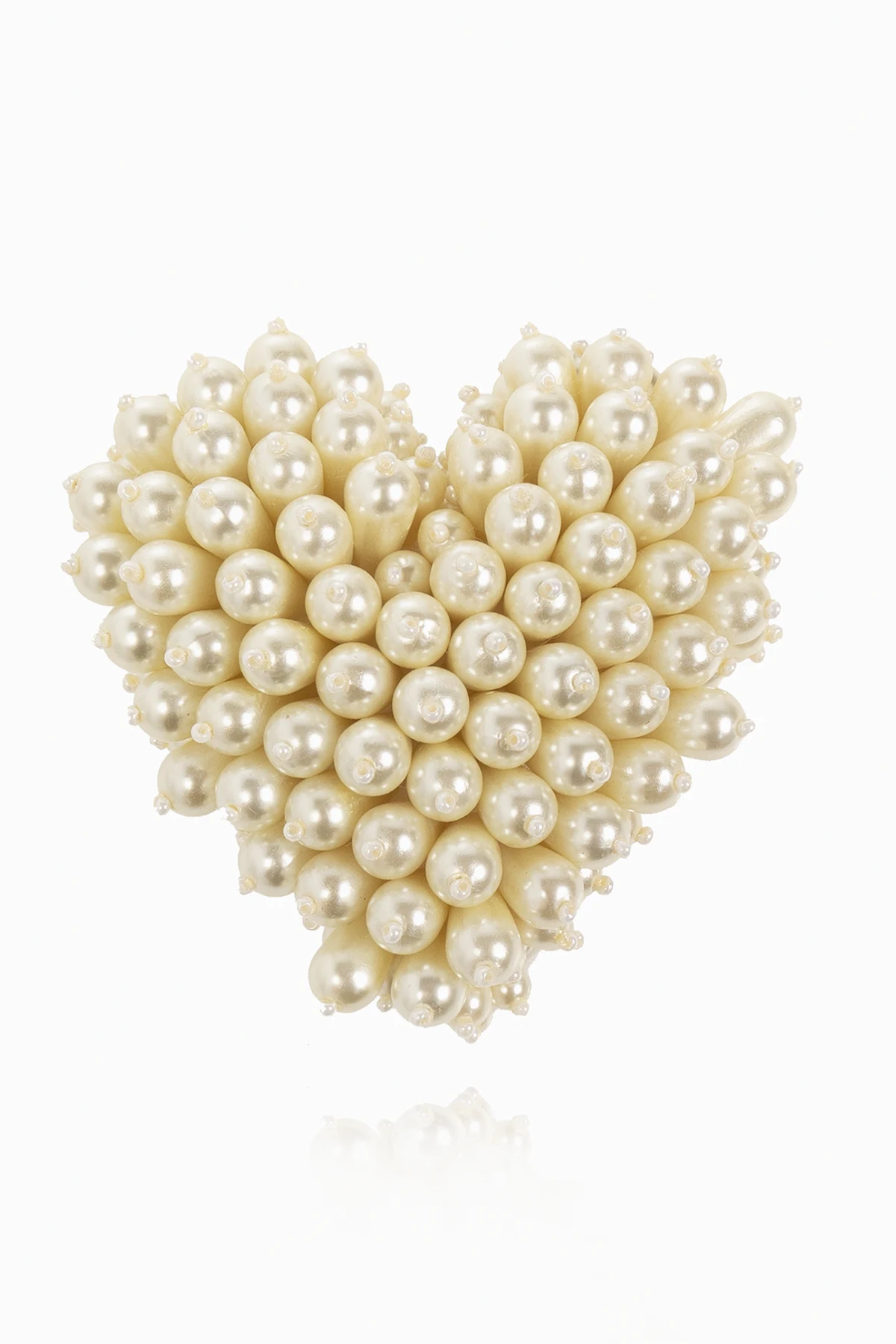 Broszka w kształcie serca