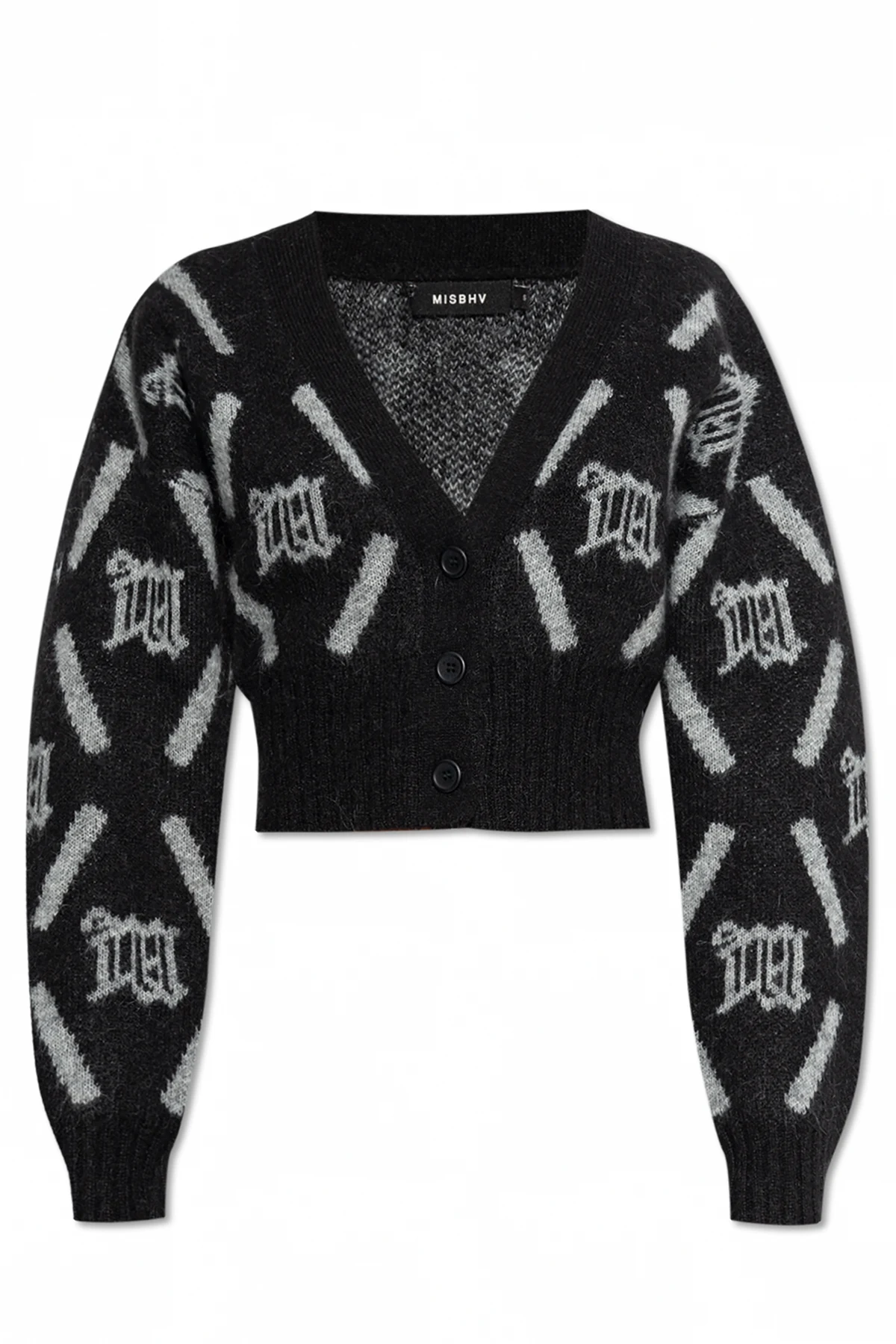 Kardigan z monogramem