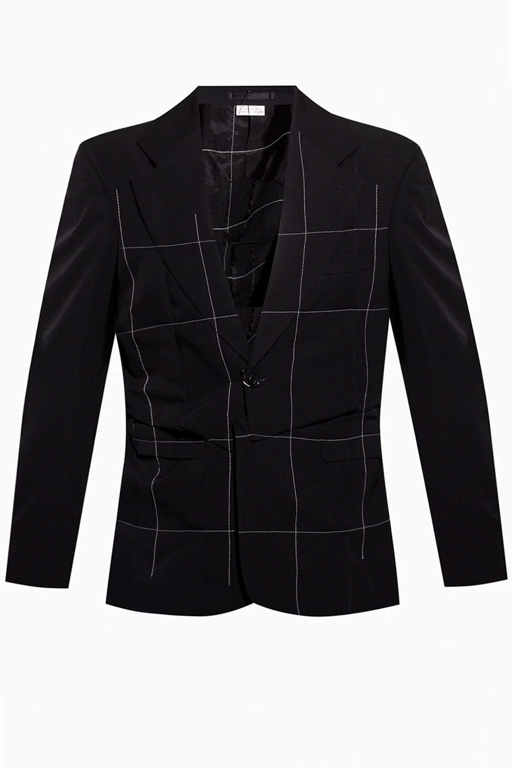 Blazer with notch lapels