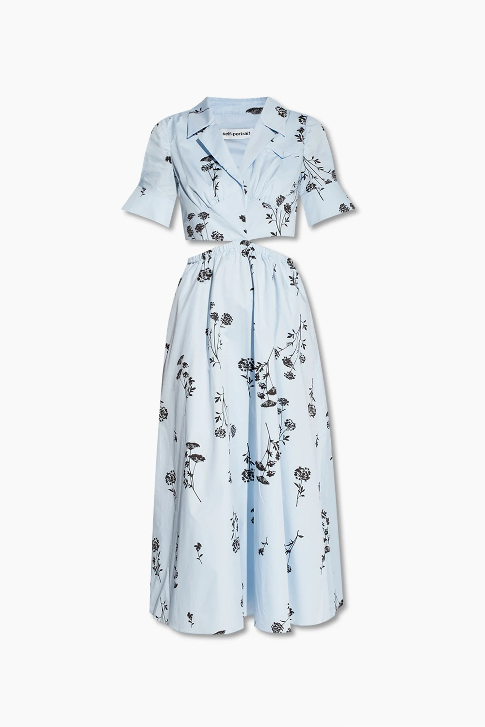 Sukienka z motywem kwiatowym