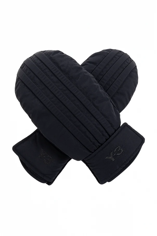 CZARNY Ocieplane rękawiczki