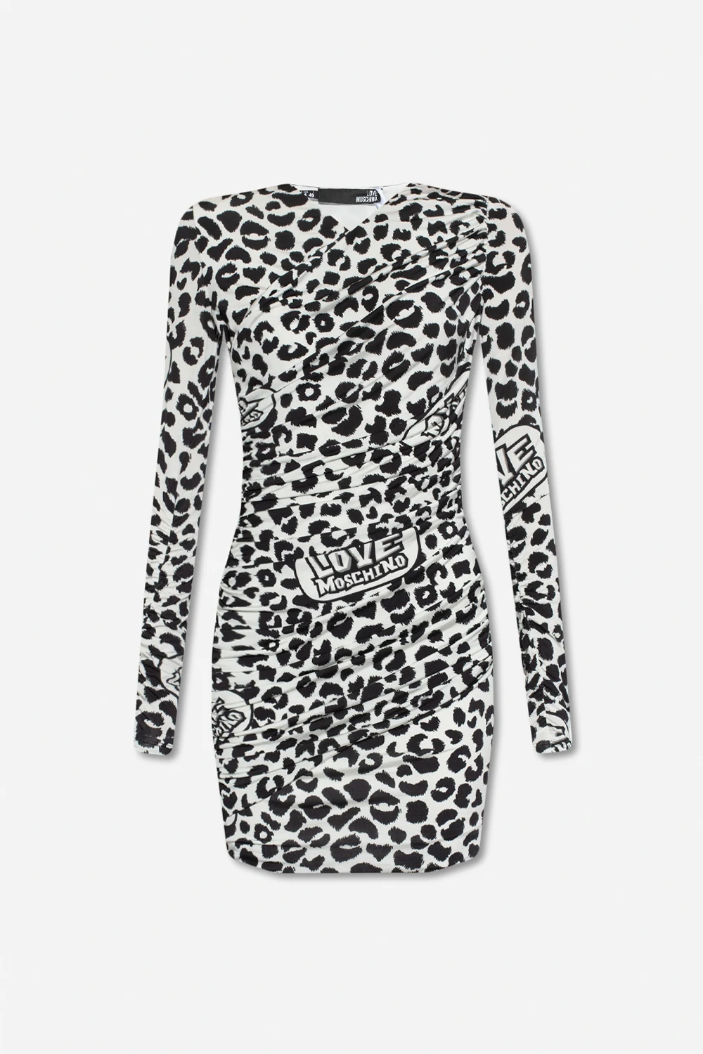 Dress with animal motif