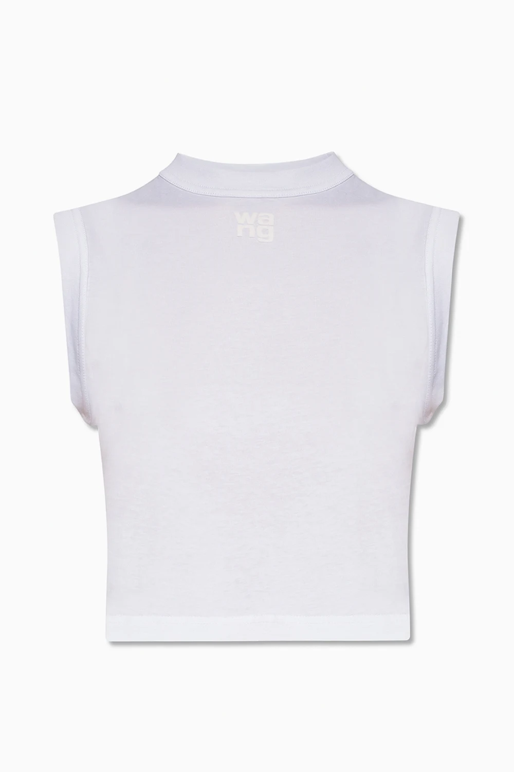 Cropped top with logo