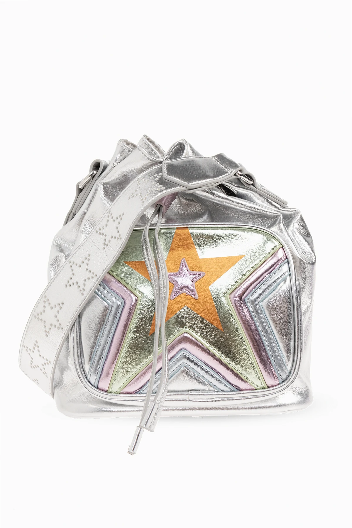 Shoulder bag with star motif