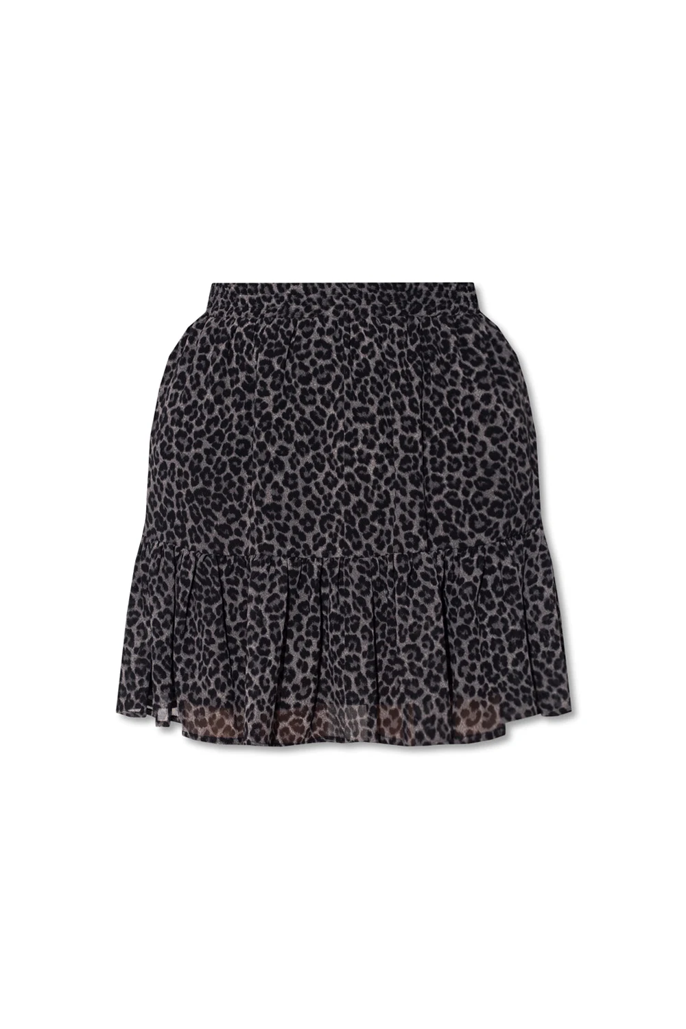 Skirt with animal print