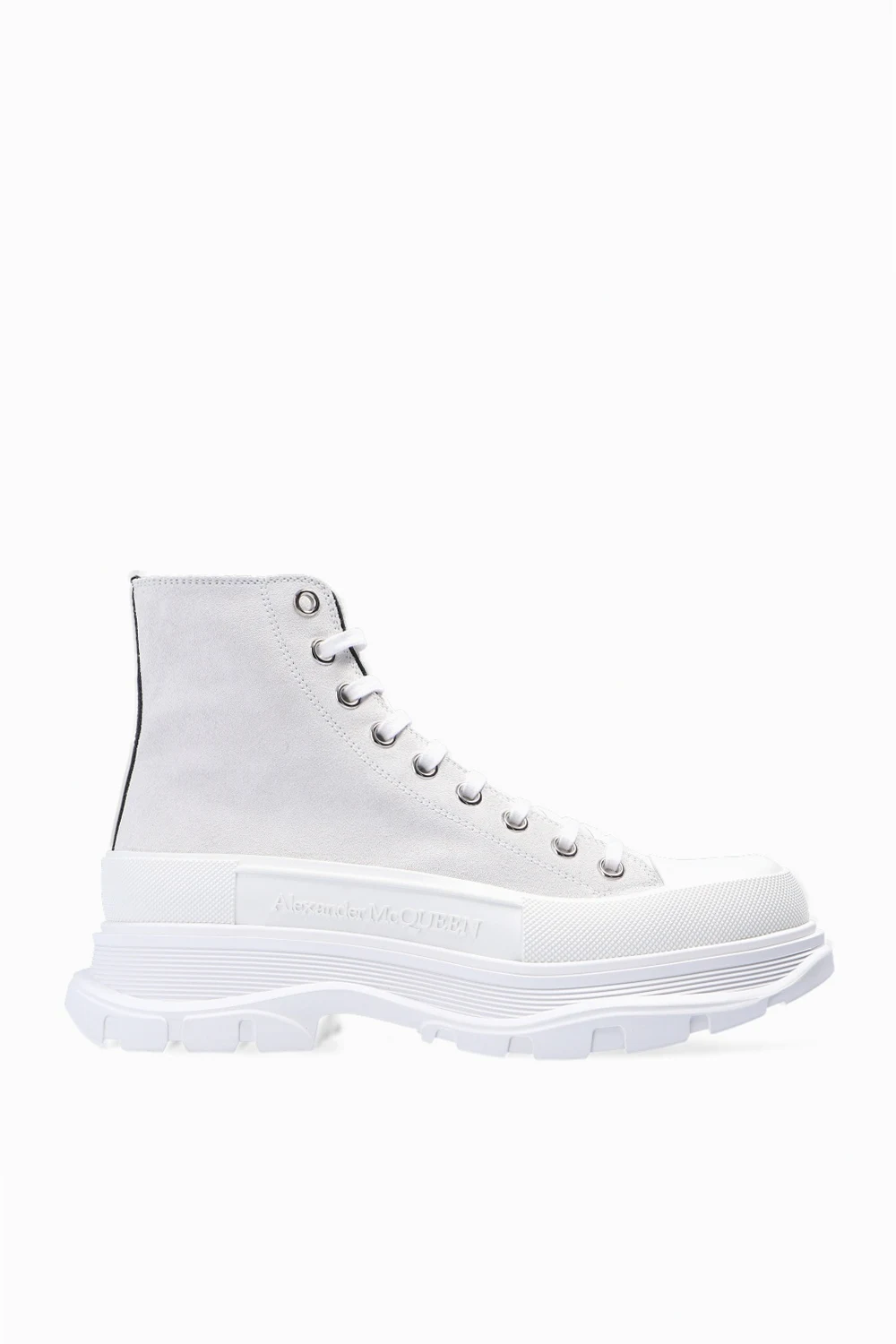 Branded high-top sneakers