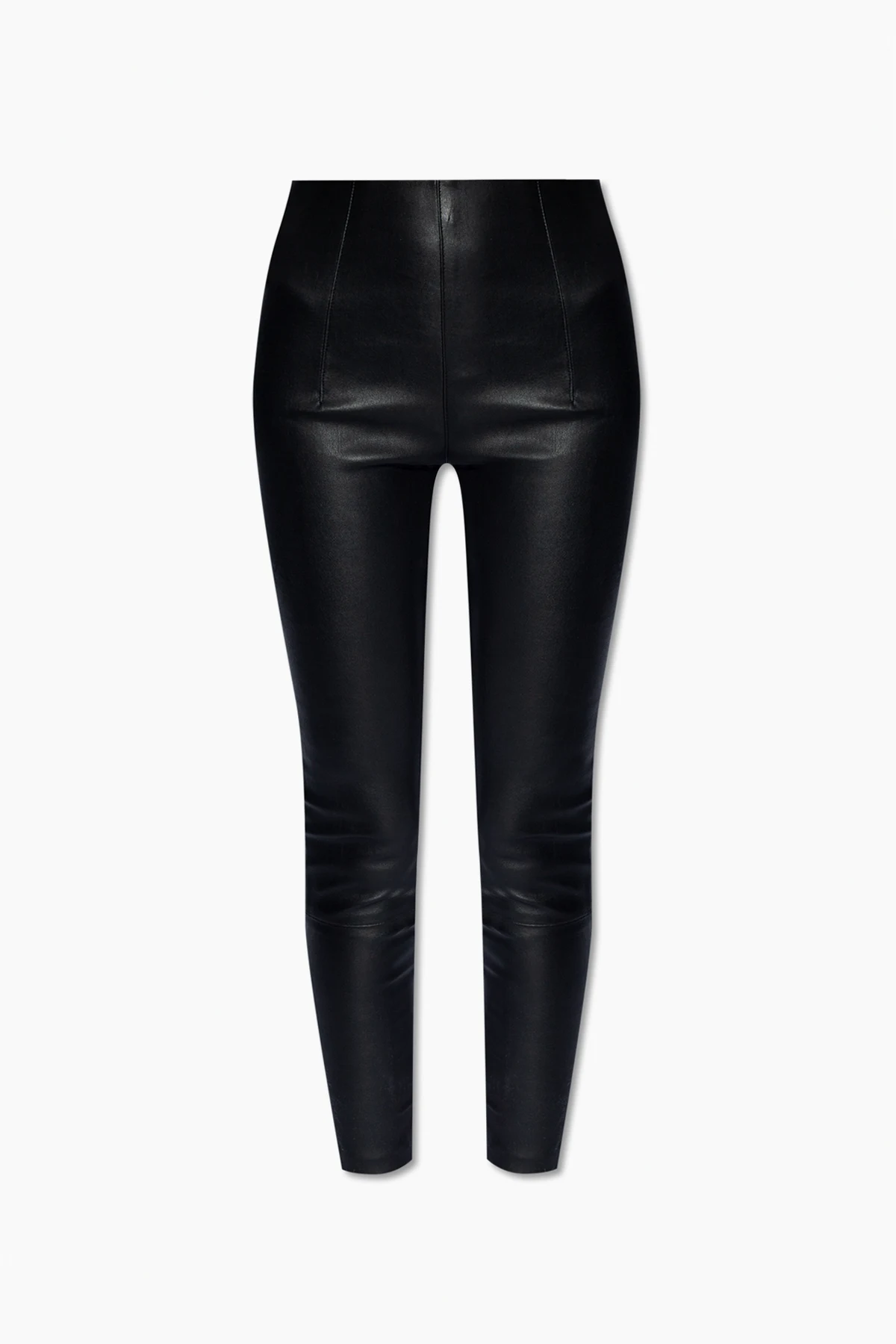 Skórzane spodnie typu ‘skinny’