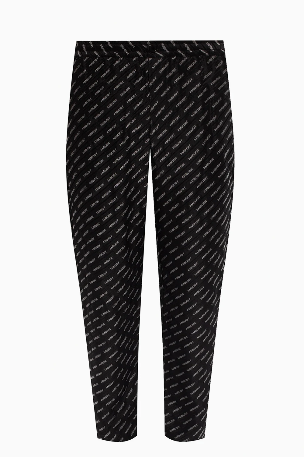 Logo-embroidered trousers