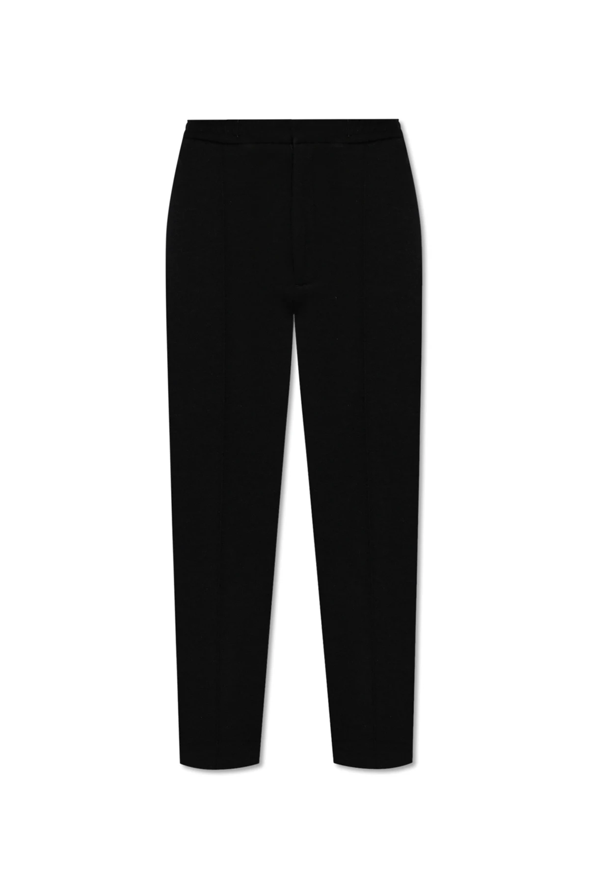 BLACK Pants with wool finish