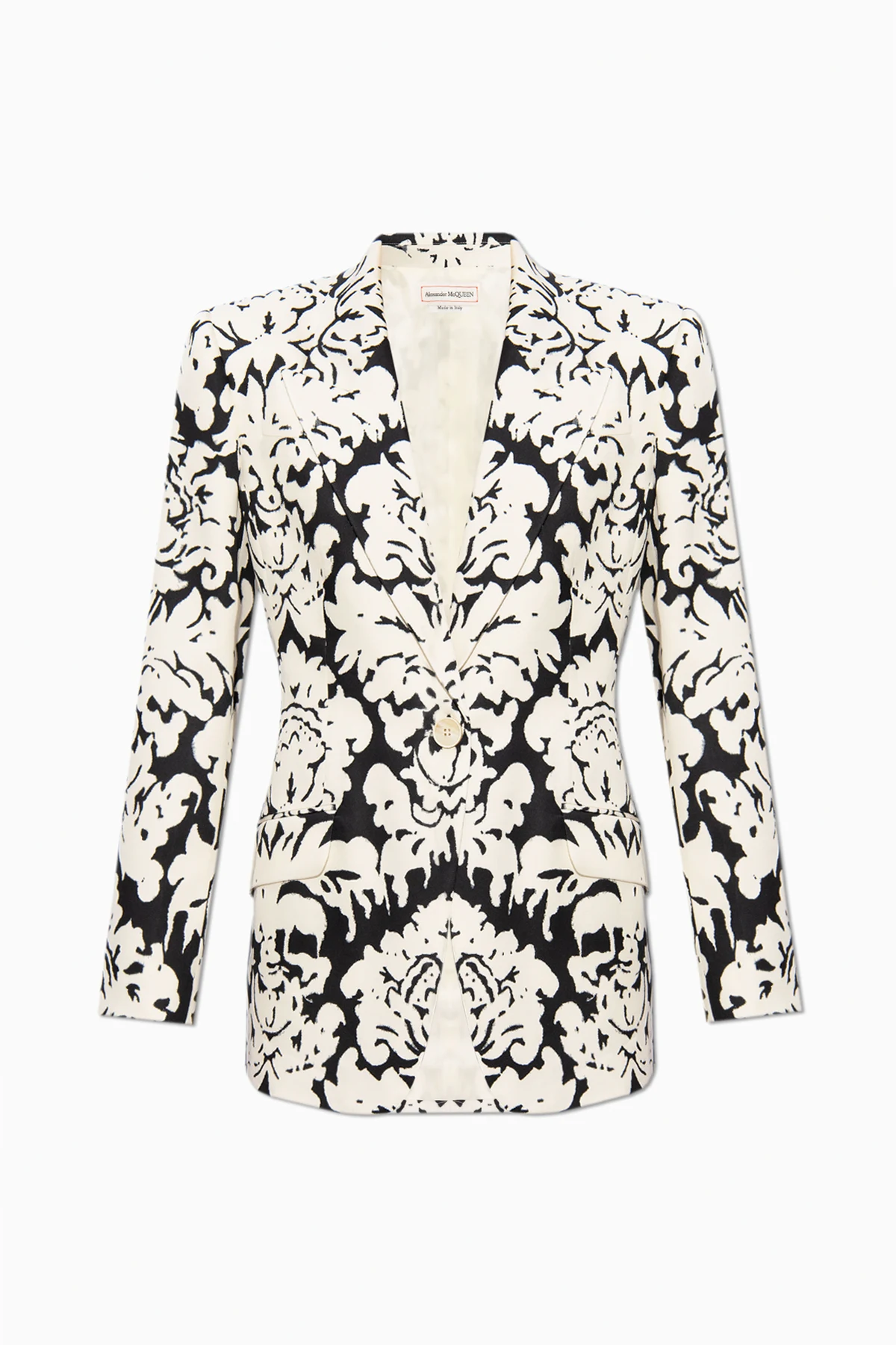 Floral pattern blazer