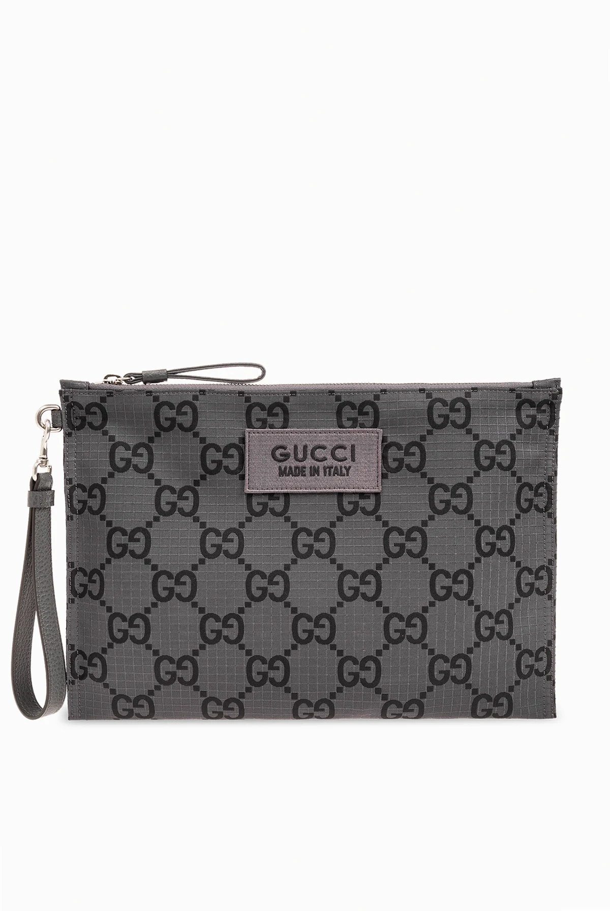 GREY Monogrammed handbag