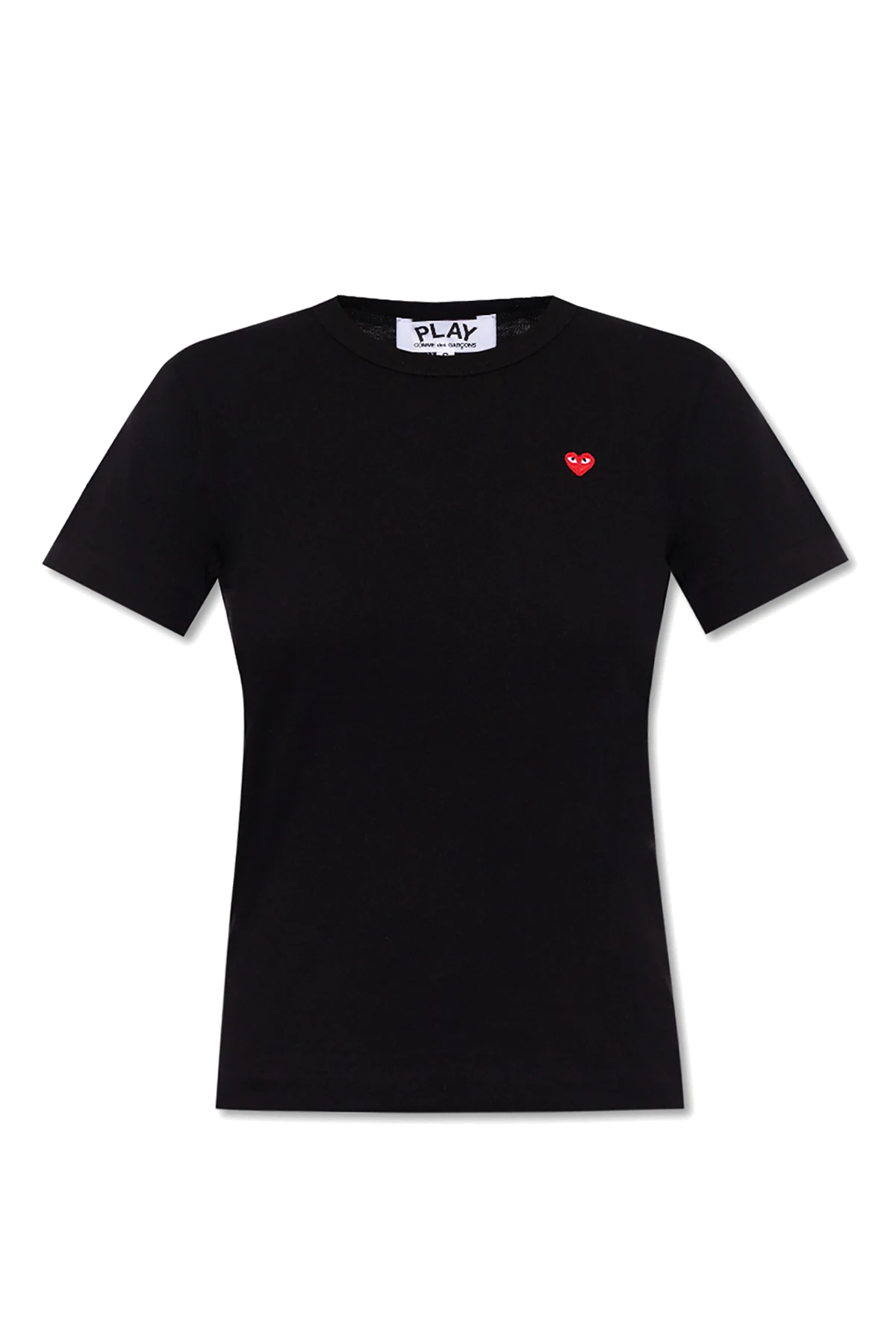 Logo-patched T-shirt
