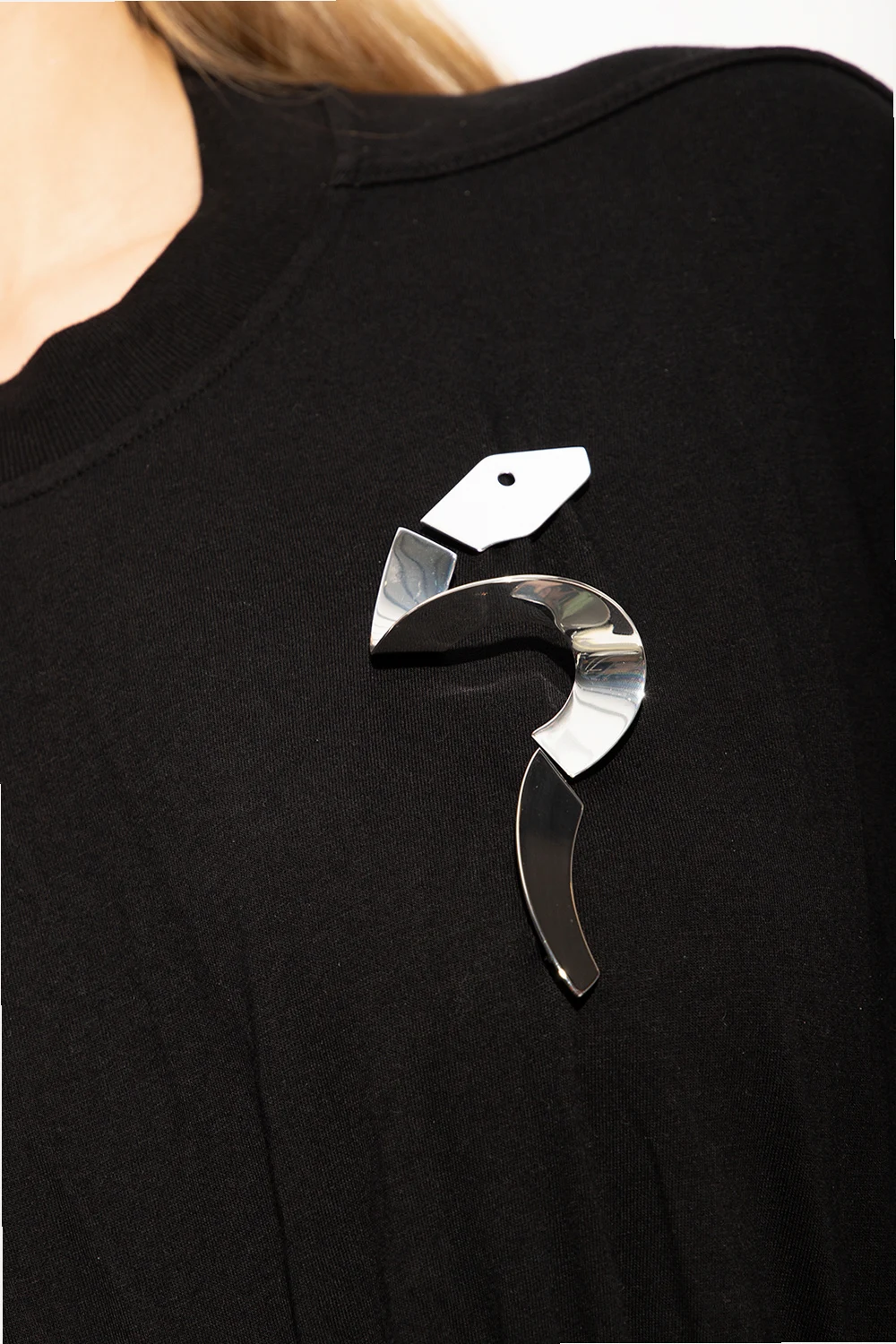 Triple brooch with snake