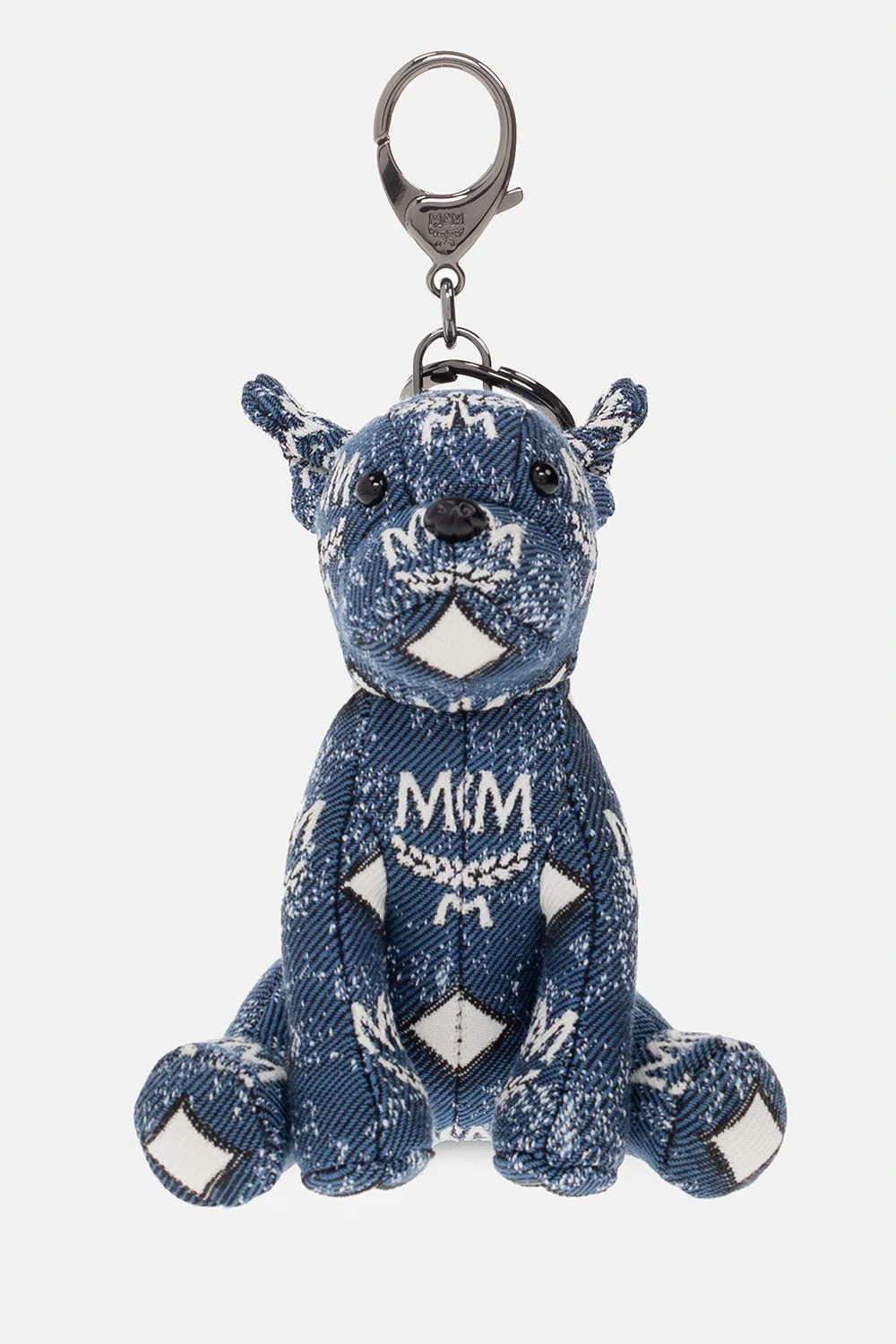 Keyring with dog charm