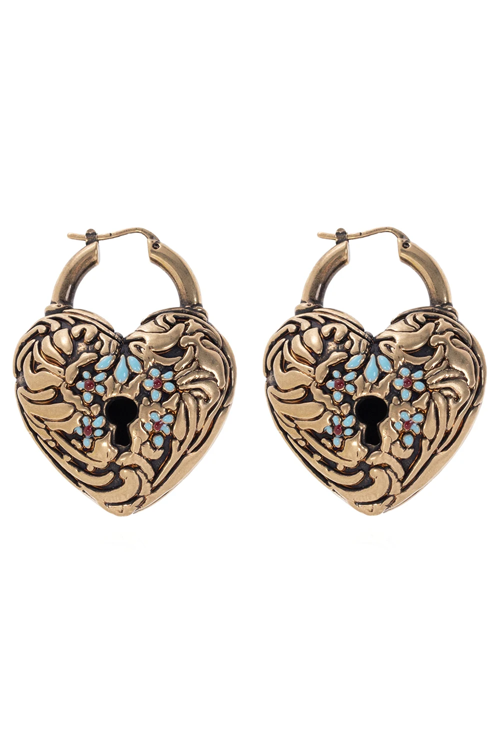 Heart-shaped earrings