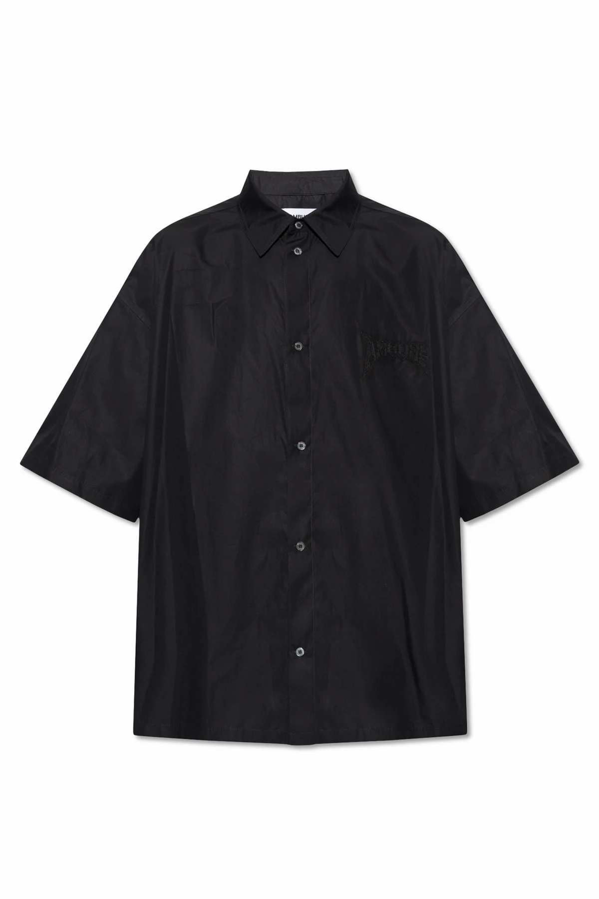 Cotton shirt with logo