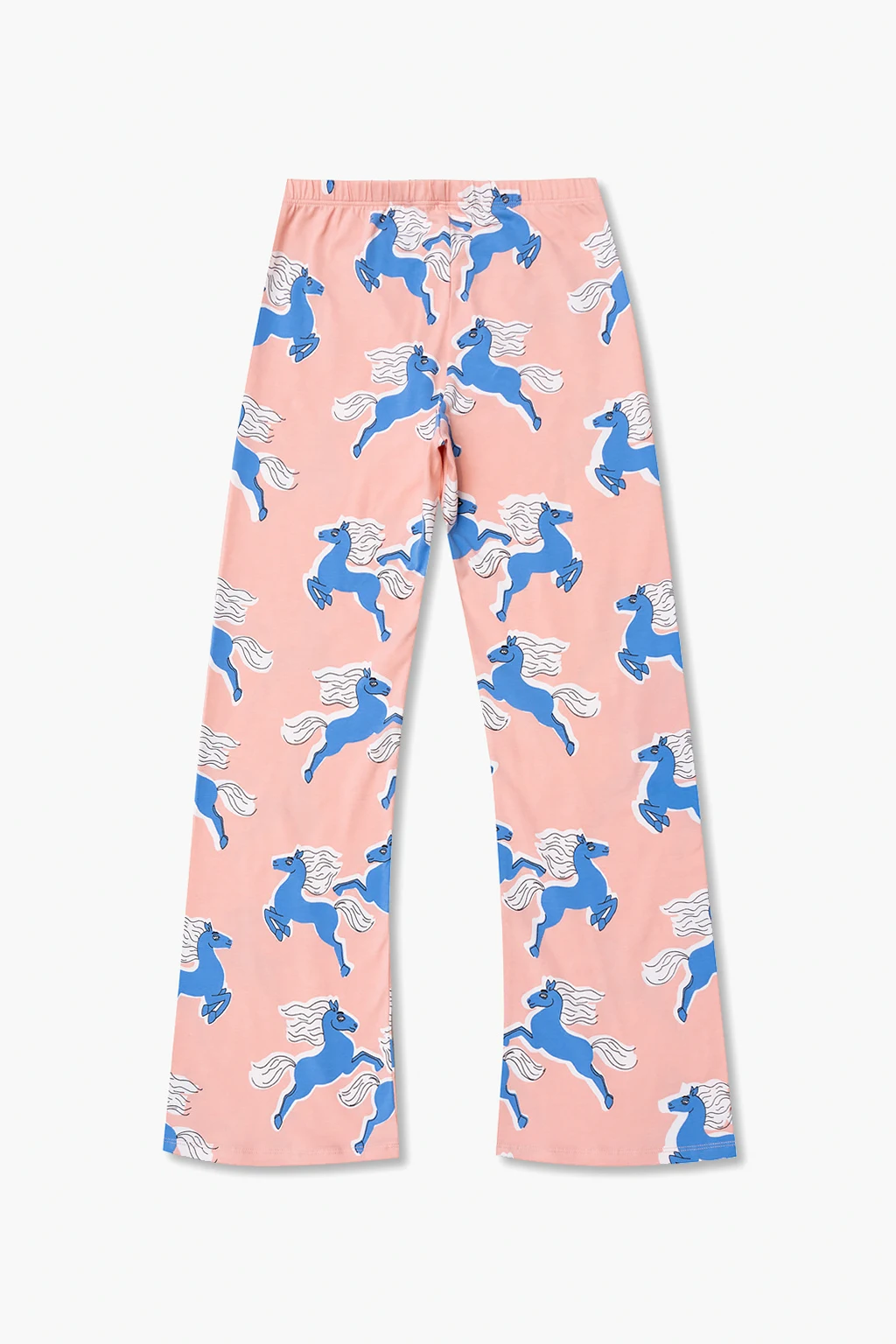 Printed cotton trousers