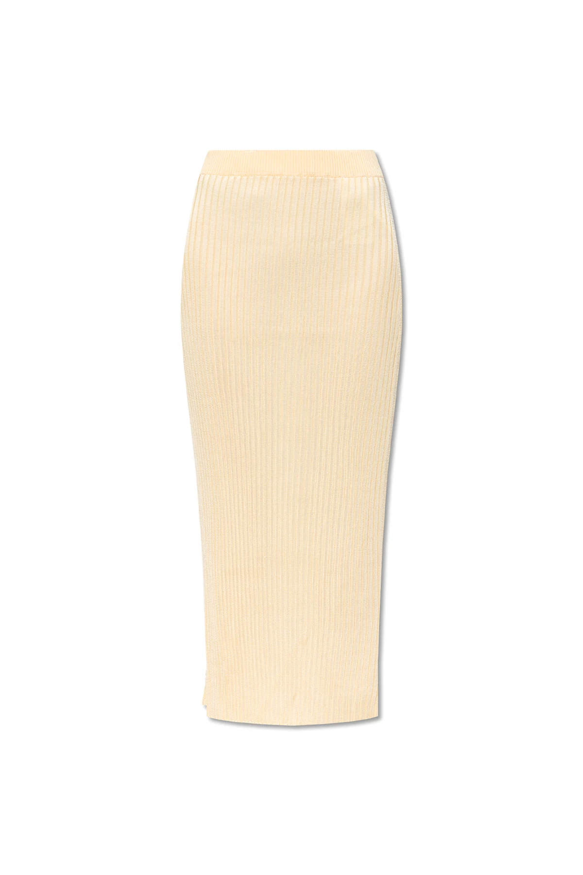 Prążkowana spódnica