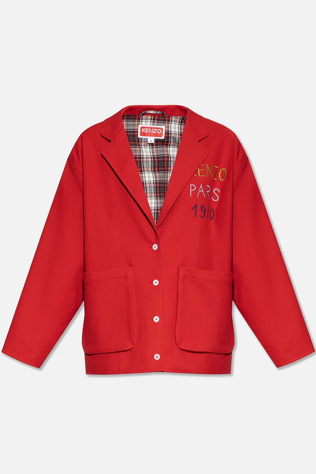 Relaxed-fitting blazer