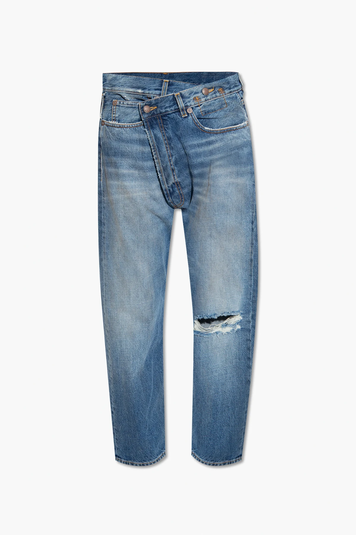 Straight leg jeans