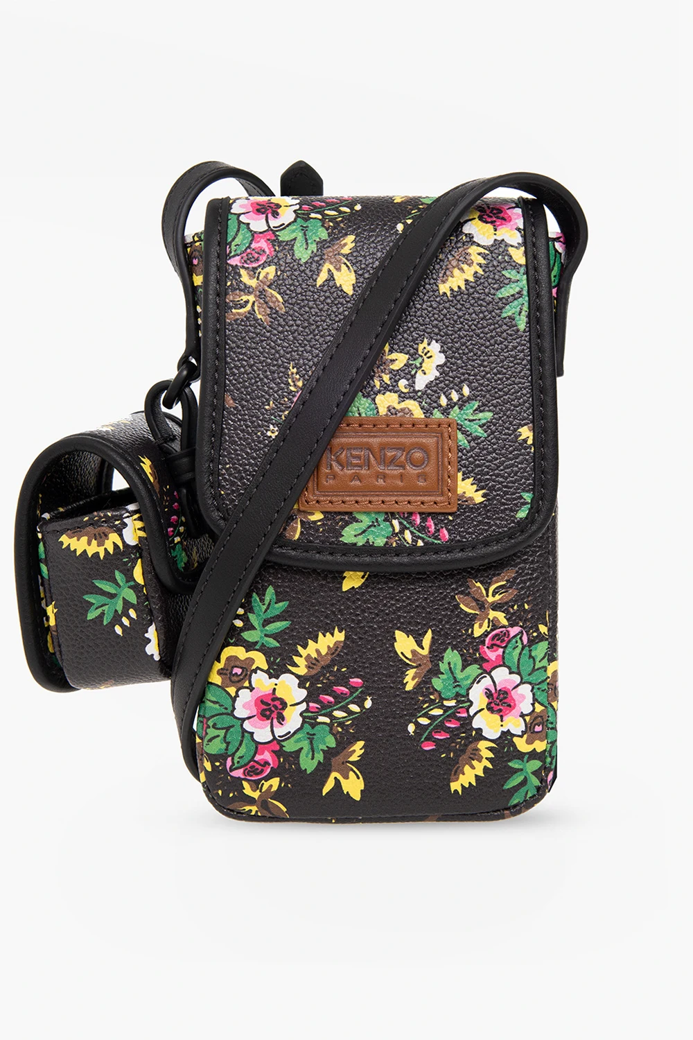 Strapped phone holder