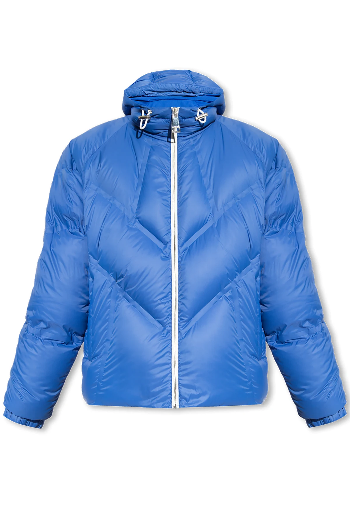 Quilted down jacket