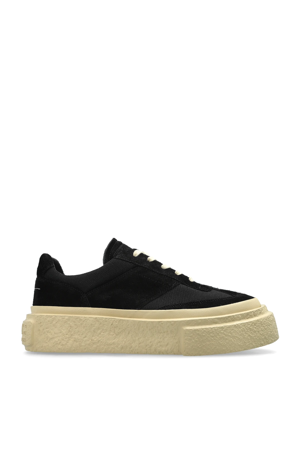 Schnürschuhe mit Plateausohle