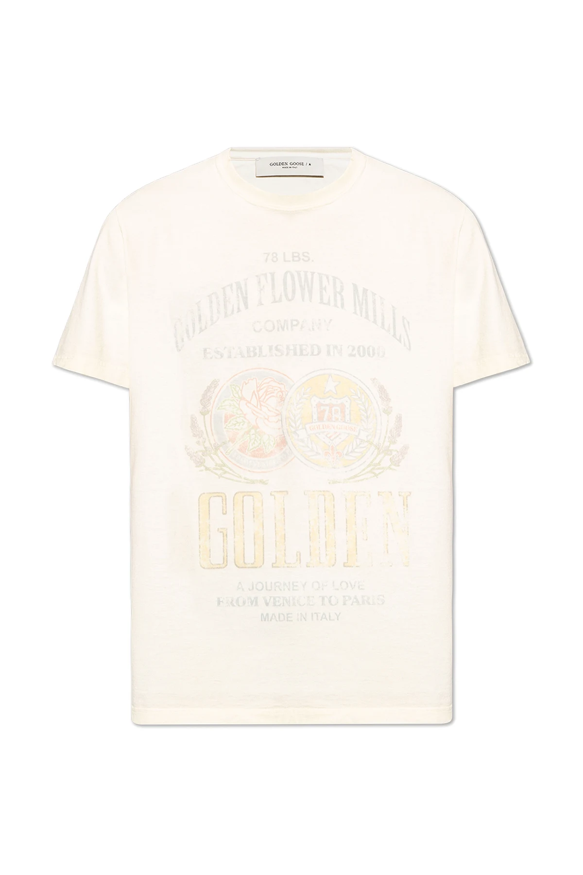 T-shirt z efektem ‘vintage’