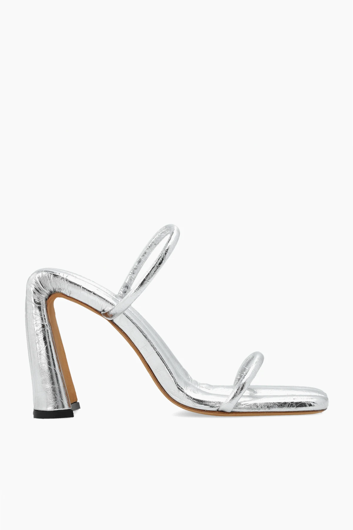 Klapki na obcasie ‘Square’