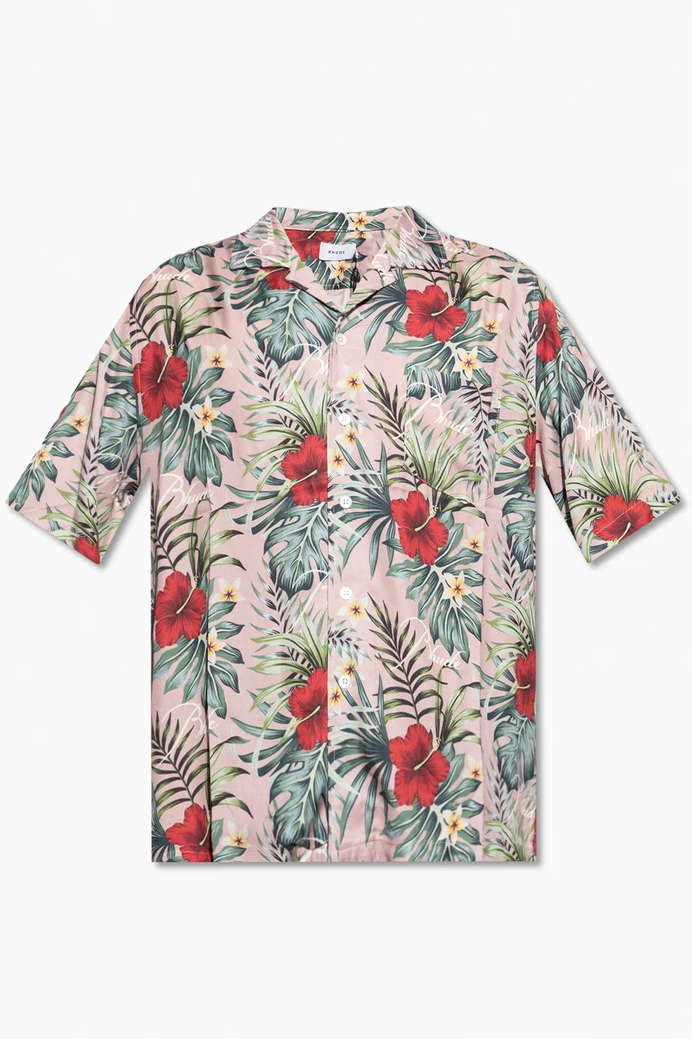 Koszula z motywem kwiatowym