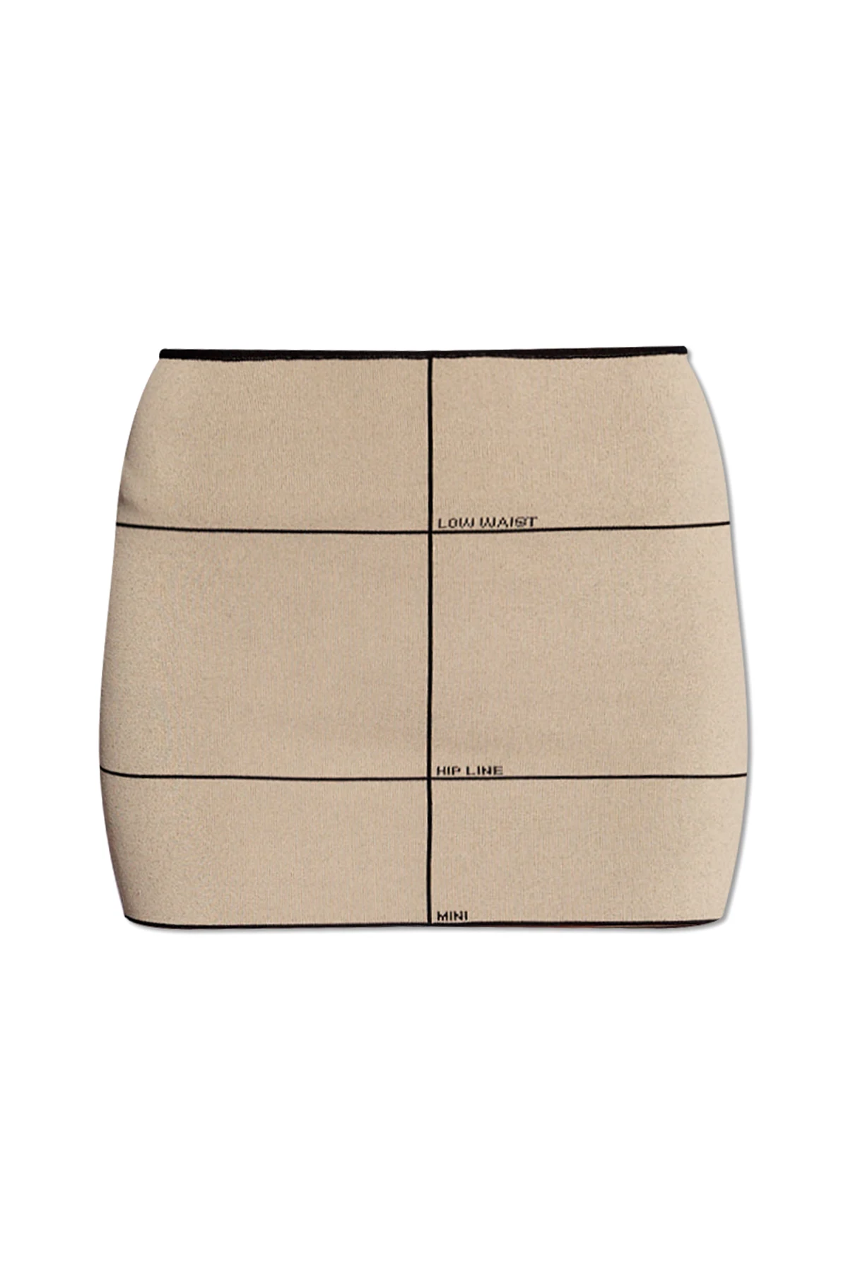 Krótka dopasowana spódnica