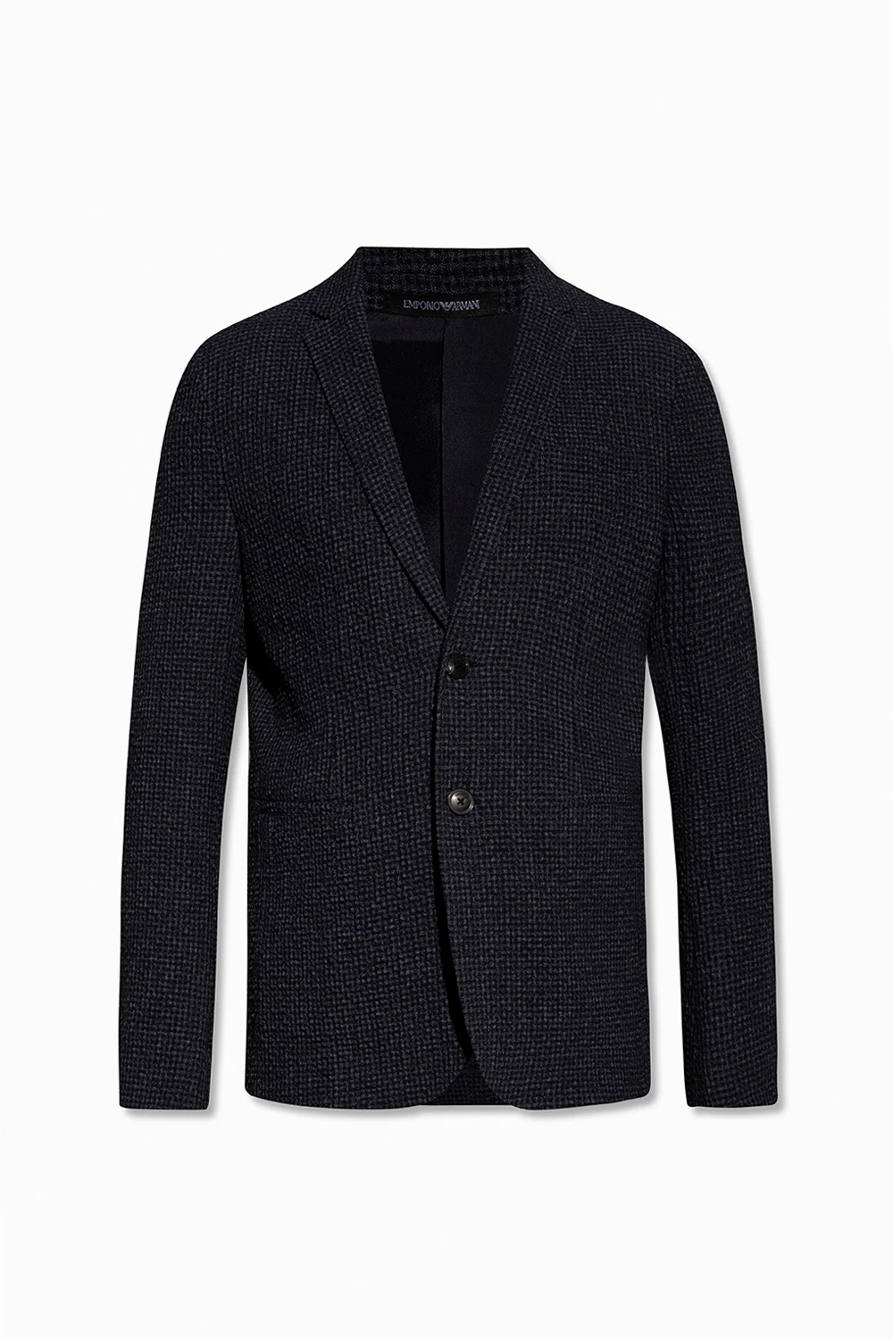 Blazer with notch lapels
