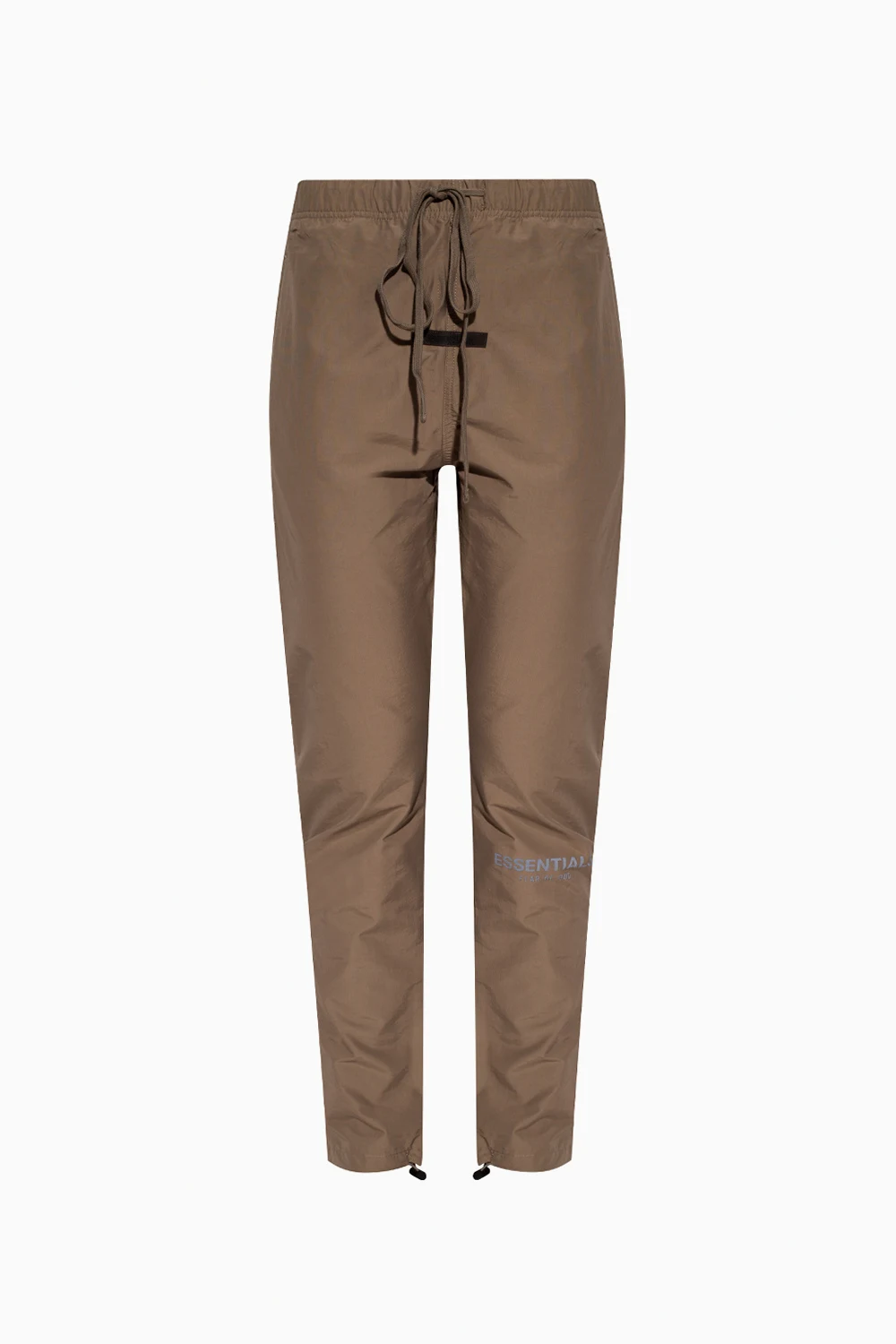 Trousers with reflective logo